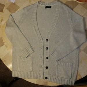 Jones of New York Gold Metallic Cardigan